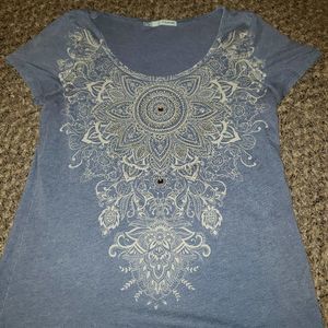 Blue/Purple Graphic Tee